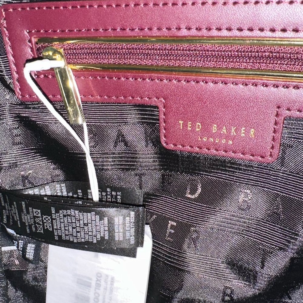 Authentic Ted Baker Leather Backpack - image 6